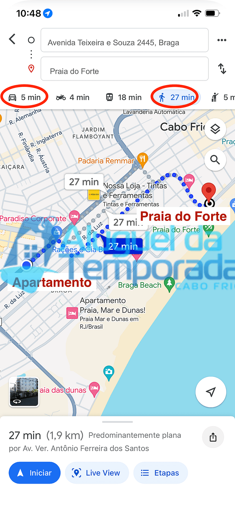 Cabo Frio / Praia do Forte Dunas - Apartamento 306